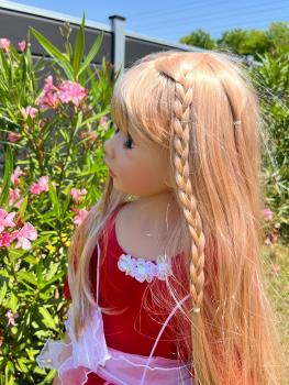 NEU: Isabella von Monika Levenig - blond, glatt - 112 cm -